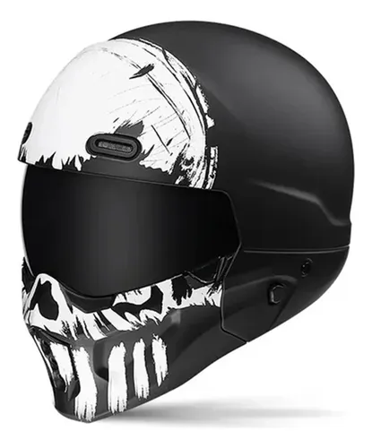 T0k Para Motocicleta Retro Scorpion Helmet, Locomotora