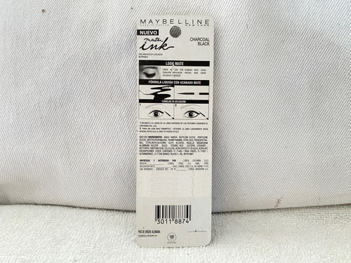 Delineador Liquido Maybelline Master Ink Mate Charcoal Black