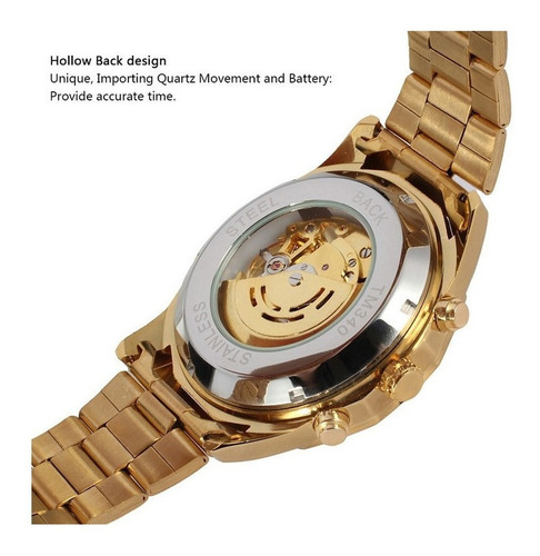 Forsing 340 Reloj Automático De Negocios Para Hombres