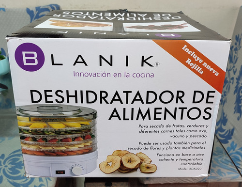Deshidratadora Alimentos Blanik Bda020