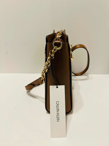 Bolsa Calvin Klein Cafe Original Nueva 507 | Meses sin intereses