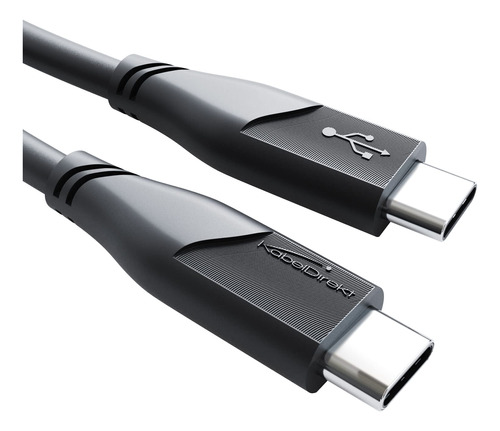 Cable Usb C Flexible De Carga Rápida, Usb 2.0  9 Pies (.