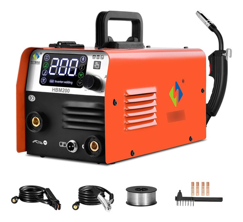 Soldador 3 En 1 Mma, Mig, Tig,  200amp - 110v 