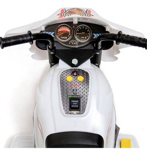 Moto A Bateria Policia Love 3003 Para Niños 6v Negro