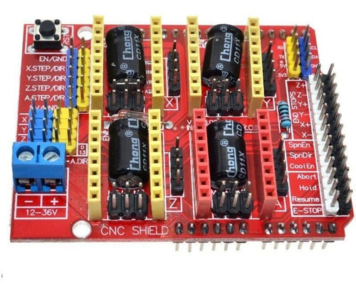 Placa Cnc Shield V3 Arduino Uno Impressora 3d Reprap Grbl