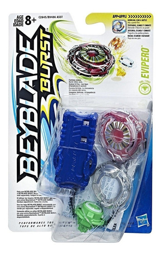 Trompo Con Lanzador Beyblade Burst Basico - Original Hasbro