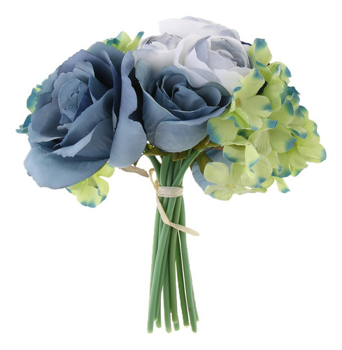 Ramo Magnífico De Flor Florero Bricolajes De Azul
