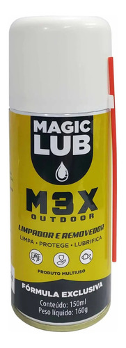 Oleo Lubrificante Limpa Remove Magic Lub Monster M3x 150ml