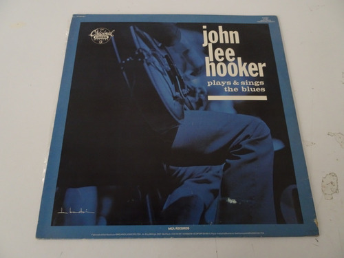 John Lee Hooker - Blues Anthology  Vinilo Brasil (gui) (d)