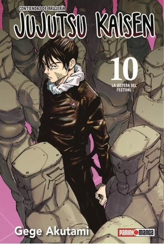 Manga Jujutsu Kaisen Vol. 10 (panini Arg)