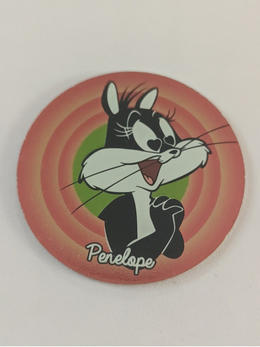 Tazo Foil Sandy #114 Penelope Looney Tunes 20 Años Tazos.