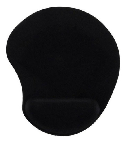 Mouse Pad Com Apoio Ergonômico Em Espuma Preto