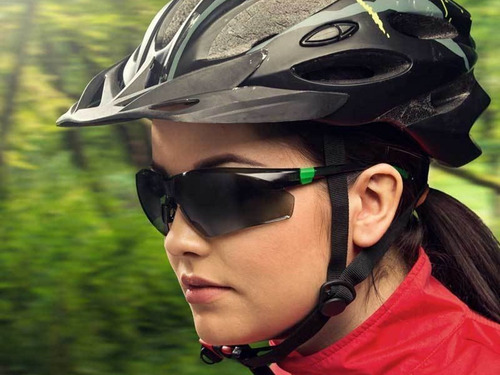 Óculos De Ciclismo Esportivo Fume Airsoft Proteção Uv400