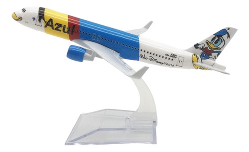 Miniatura De Avião Airbus A320 Azul Airlines Disney Donald 