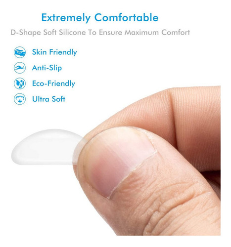 Imagen 3 de 9 de 4 Pares Nose Pad 3m Almohadillas Antideslizantes Para Lentes