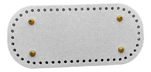 4 Uds. De Bolsos De Material Cuero Para Bricolaje, Base De