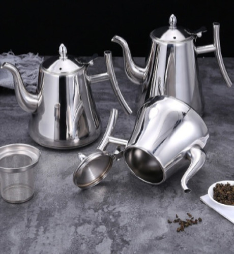 . Tetera For Cocina De Inducción Con Filtro 1,8l, Espesa