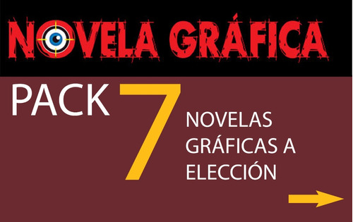 Pack X 7 Novelas Gráficas A Elección - Latinbooks - Clásicos