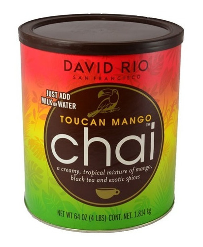 Té Chai David Río Toucan Mango 1,814 Gr