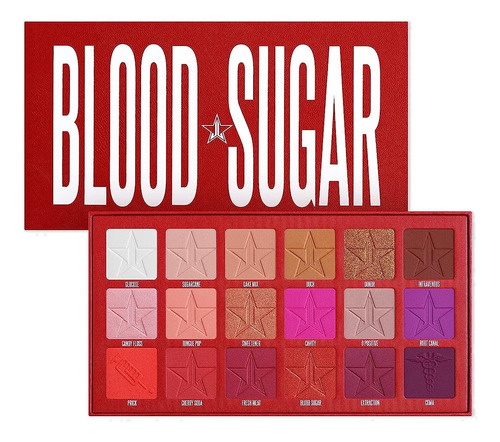 Sombra De Ojos Blood Sugar Palette Powder Jeffree Star 