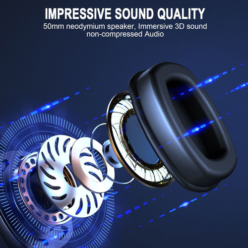 Auriculares Inalámbricos For Juegos Con Micrófono Bluetooth