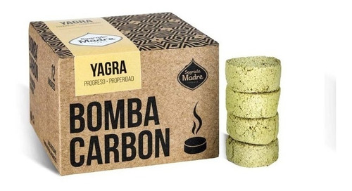 Bomba Carbon Aromatico X 12 Sagrada Madre Fragancia Yagra