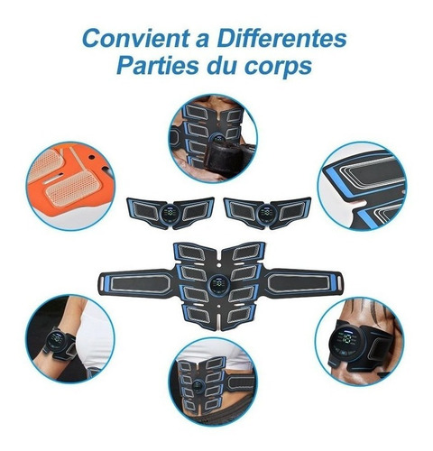 Pegatina Muscular Abdominal Ems Fitness Instrument
