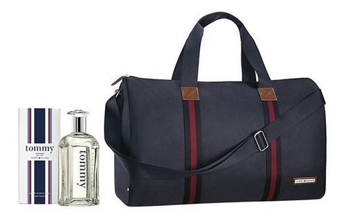Imagen 1 de 5 de Tommy Hilfiger Men Edt Vap X 100 Ml + Bolso Regalo