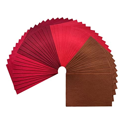 Jtnohx Hojas De Fieltro Suave, Fieltro Para Manualidades De