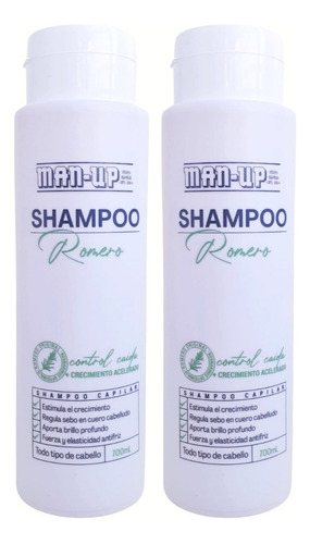  Shampoo De Romero Crecimiento Acelerado 700 Ml Kit 2 Pieza