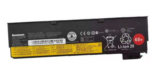 Batería Lenovo Thinkpad X250 X260 K2450 X270 L460 L470 68+ 