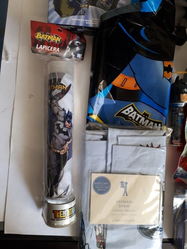 Lote De Artículos Batman Varios 12 Piezas Excelente Estado (Usado)