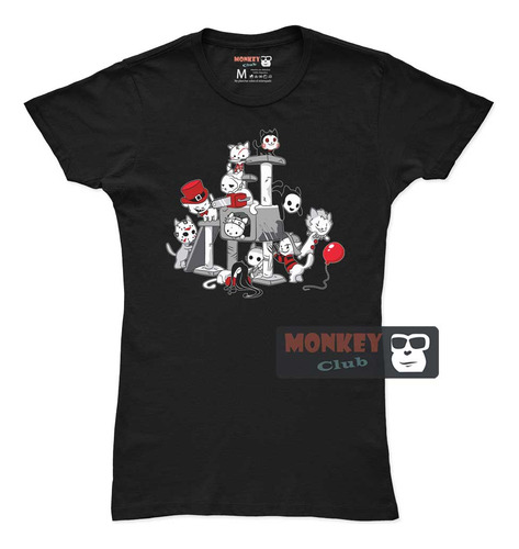 Playera Disfraz Gatitos Halloween -0001ma