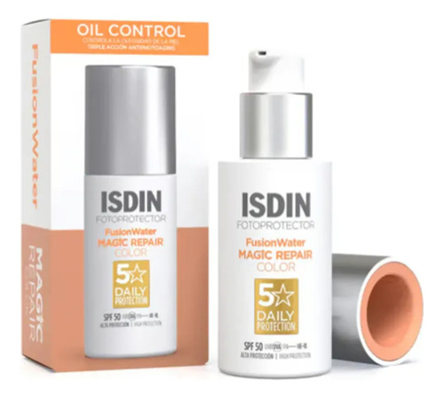Isdin Fotoprotector Fusion Water Magic Repair Color 50 Spf