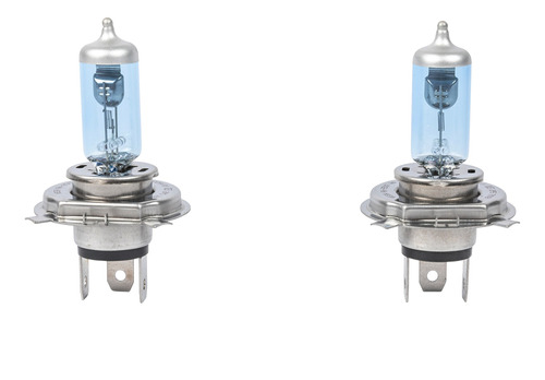 Kit X 2 Lamparas H4 Pt43 Xenon Blue Clear 60/55w Wega