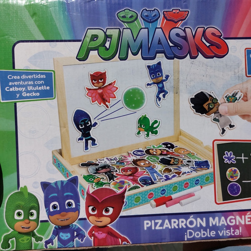 Pizarron Doble Cara/ Juguete Interactivo Pjmasks