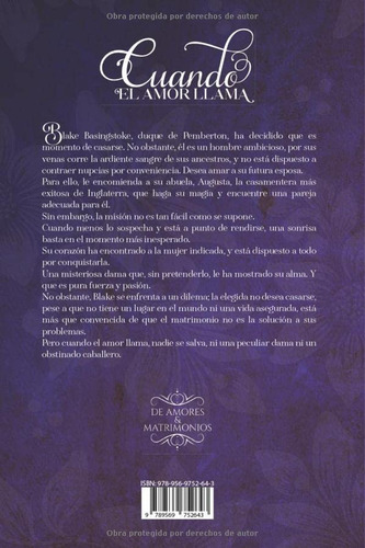 Cuando El Amor Llama: Libro 1 Serie De Amores Y Matrimonios