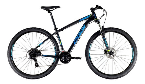 Bicicleta Aro 29 Oggi Hacker Hds 24v Preto/azul