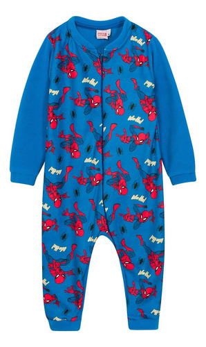 Mameluco Avengers Pijama Niños Entero Micropolar Marvel®