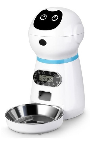 Dispensador Alimentos Mascotas Robot Inteligente Programable