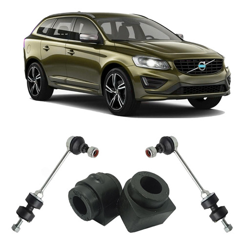 2 Bieleta Bucha Suspensão Traseira Volvo Xc60 2011 A 2017