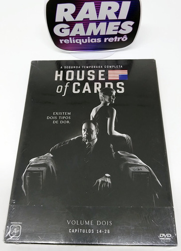 House Of Cards - A 2ª Temporada Completa - 4 Dvds - Lacrado