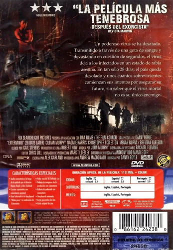 Exterminio + Exterminio 2 Películas Dvd | Envío Gratis