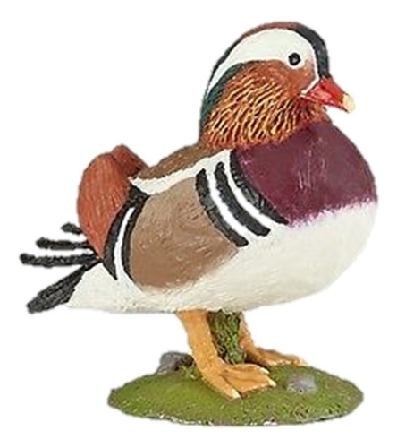 Papo 51166 Pato Mandarín Figura De Colección De Resina