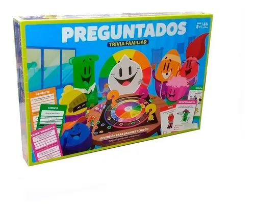 Juego De Mesa Preguntados Familiar 14015 Vamos A Jugar Mercado Libre