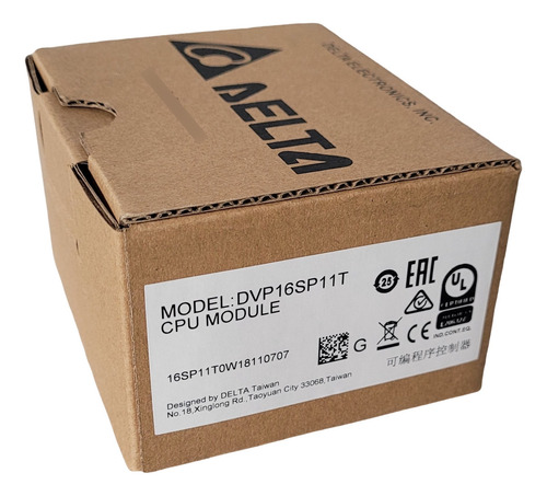 Dvp16sp11t Módulo Clp Delta 8 Entradas 8 Saídas A Transistor