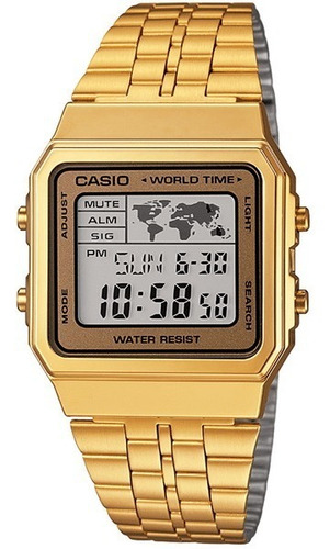 Reloj Casio A-500wga-9d Hombre Vintage Envio Gratis