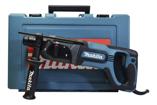 Taladro Rotomartillo Sds Plus 780w + Esmeril 4 1/2 In Makita Color Azul Frecuencia 780