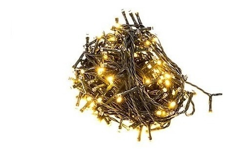 Luces Navidad 100 Led Calidas 4 Mts 8 Funciones.  Nav-14