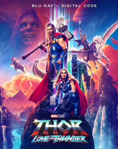 Thor Love And Thunder ( Blu-ray + Digital ) Original Sellado